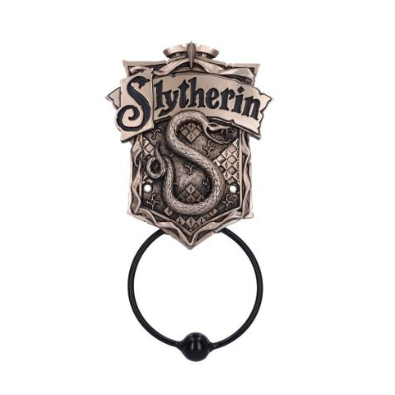 Harry Potter Slytherin Door Knocker 24.5cm – Replay Toys LLC