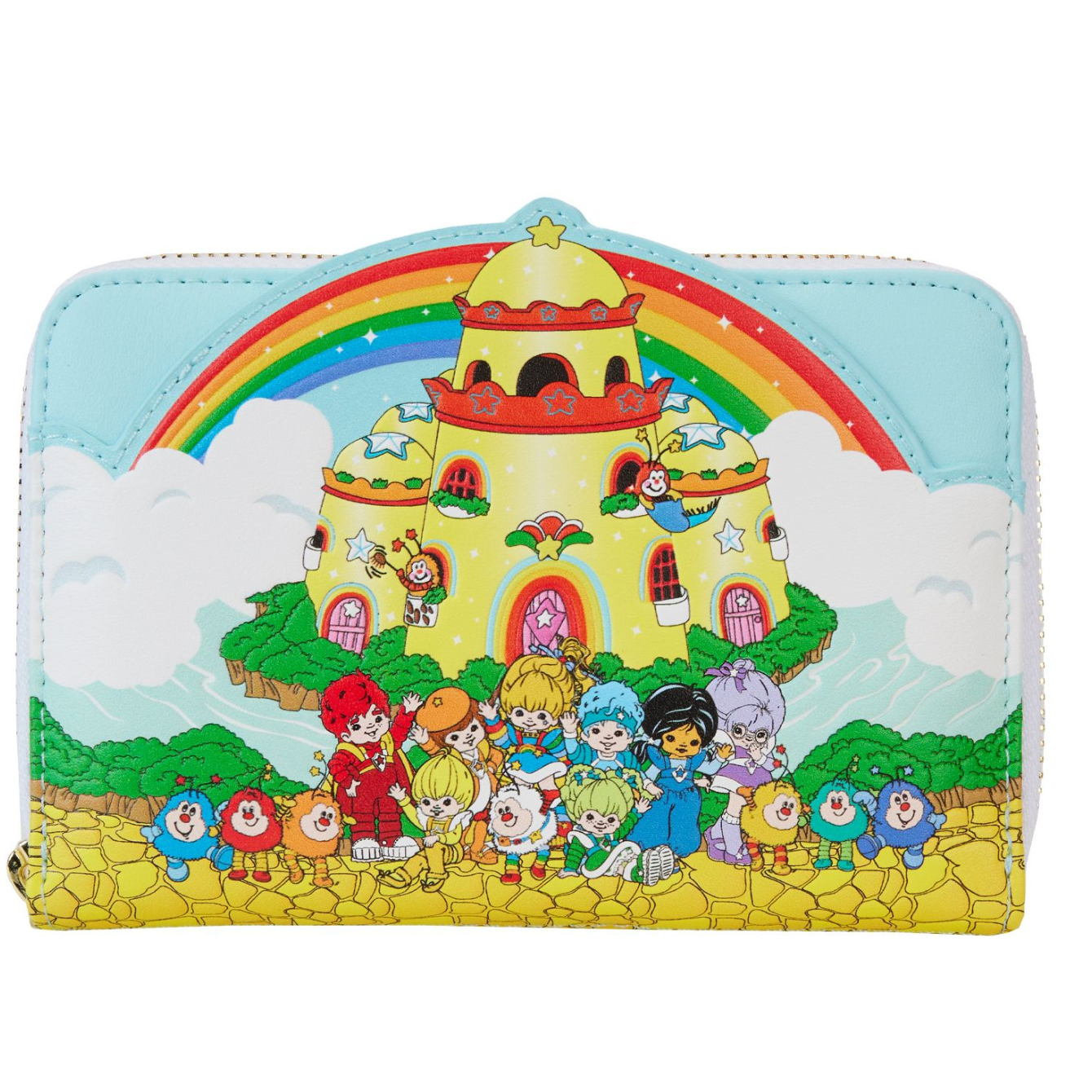 Hallmark Rainbow Brite Castle Group Zip Around Wallet