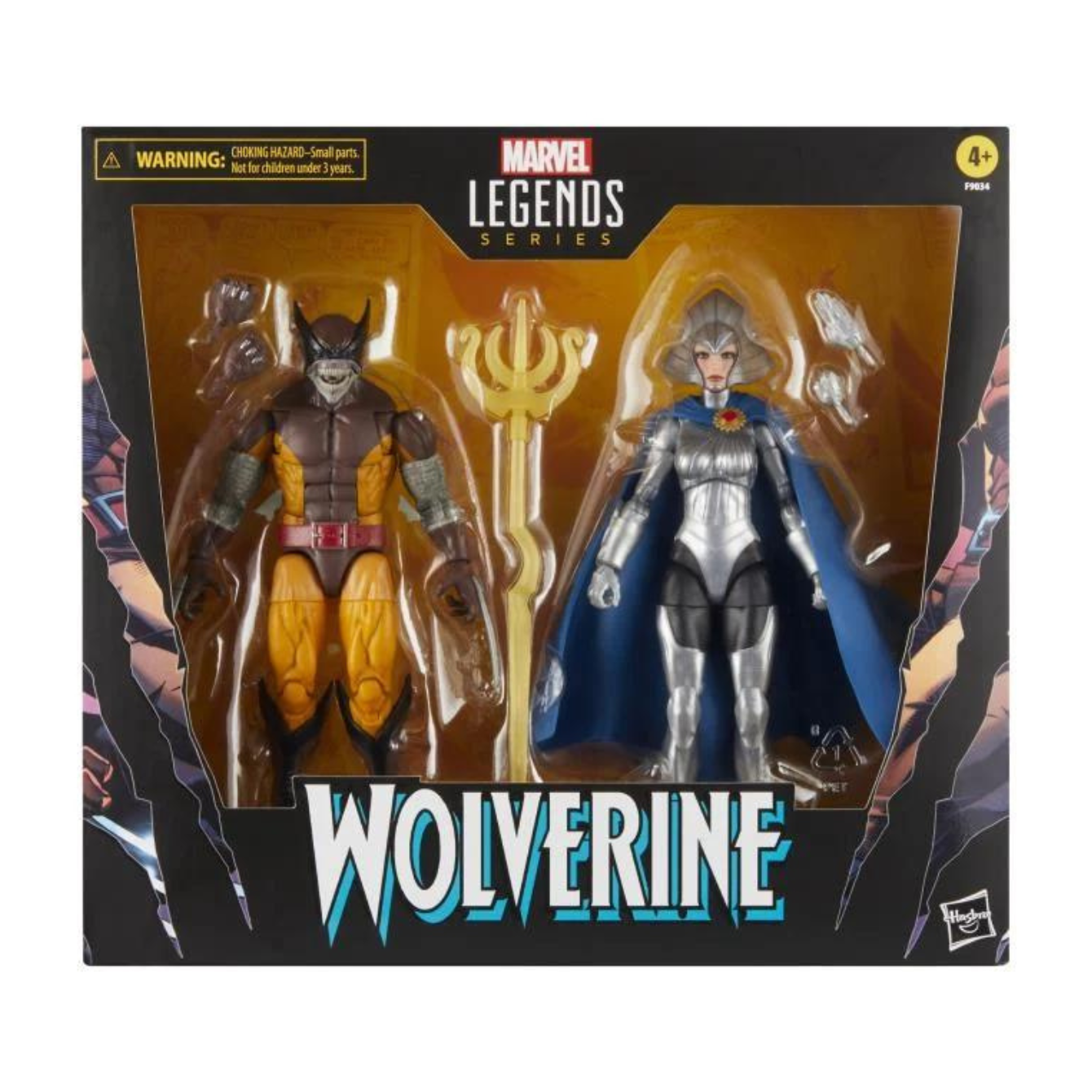 Wolverine 50th Anniversary Marvel Legends Wolverine and Lilandra Neramani Two-Pack
