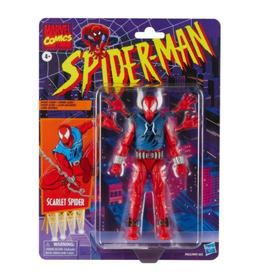 The Amazing Spider-Man Marvel Legends Retro Collection Scarlet Spider