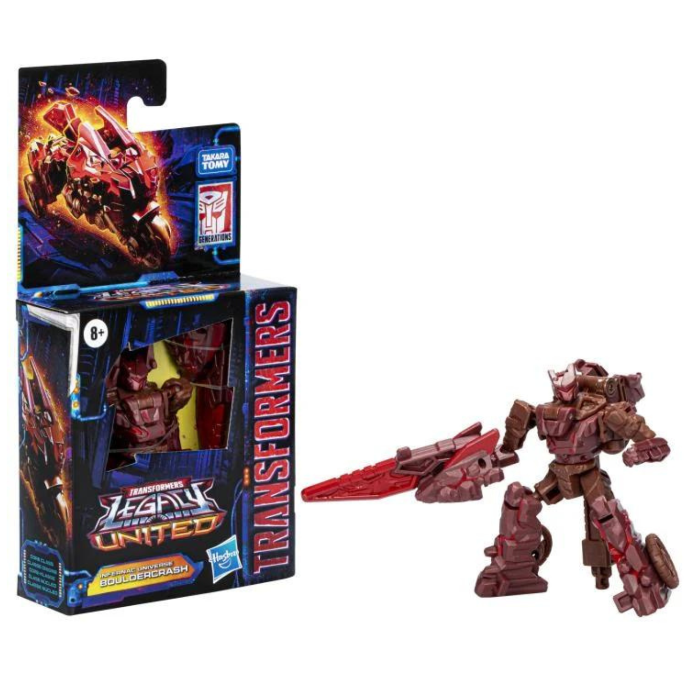 Transformers: Legacy United Core Infernac Universe Bouldercrash