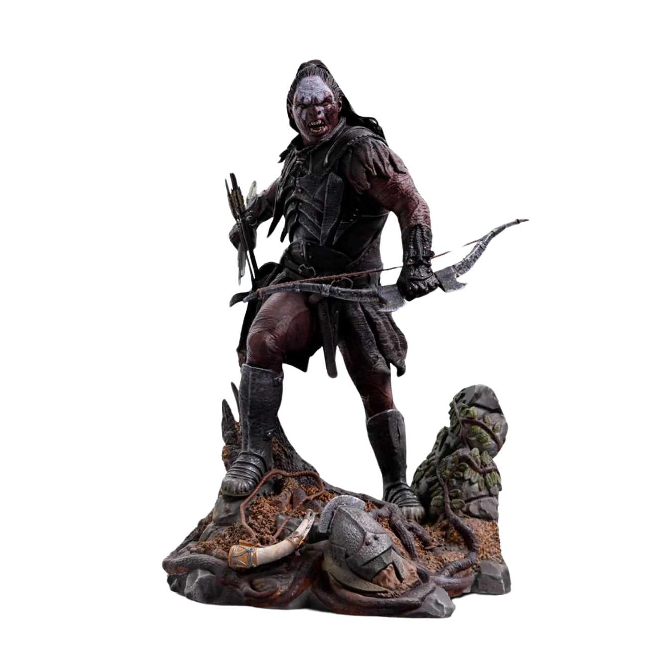 Statue Lurtz, Uruk-hai Leader - Lord of the Rings - Art Scale 1/10 - Iron Studios