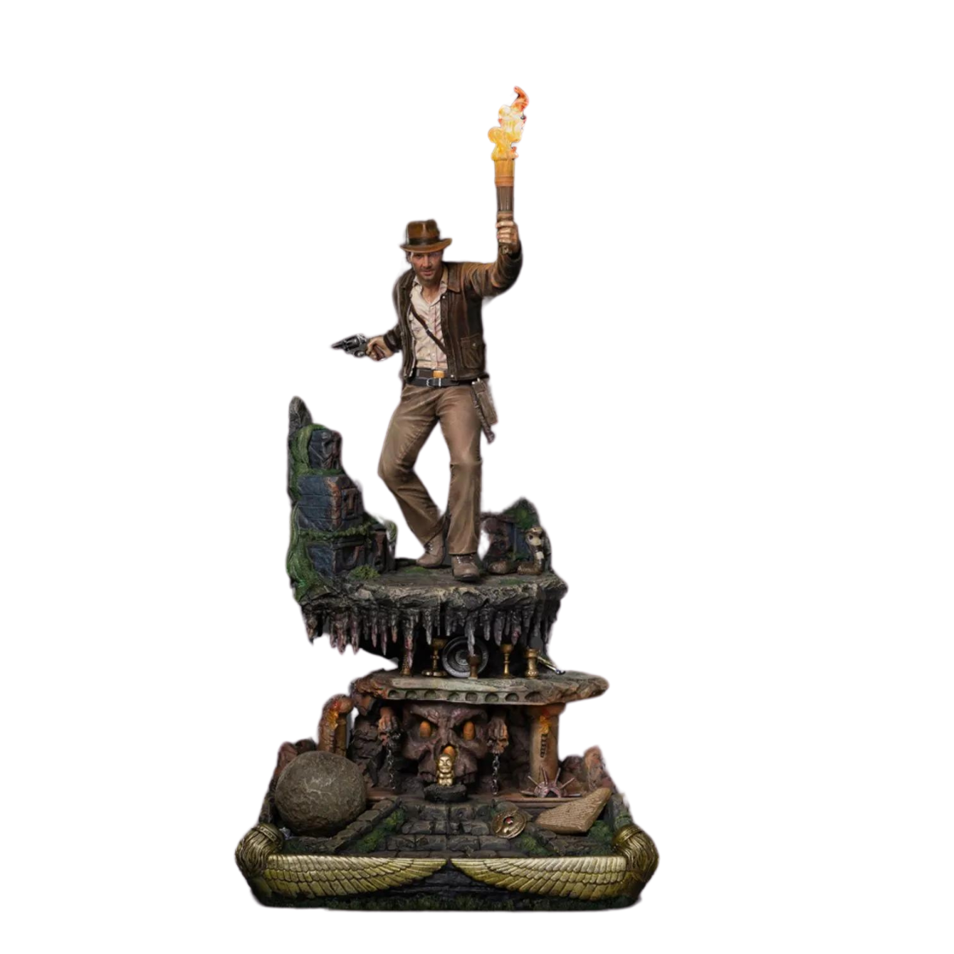 Statue Indiana Jones Deluxe - Indiana Jones - Art Scale 1/10 - Iron Studios