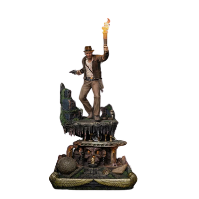 Statue Indiana Jones Deluxe - Indiana Jones - Art Scale 1/10 - Iron Studios