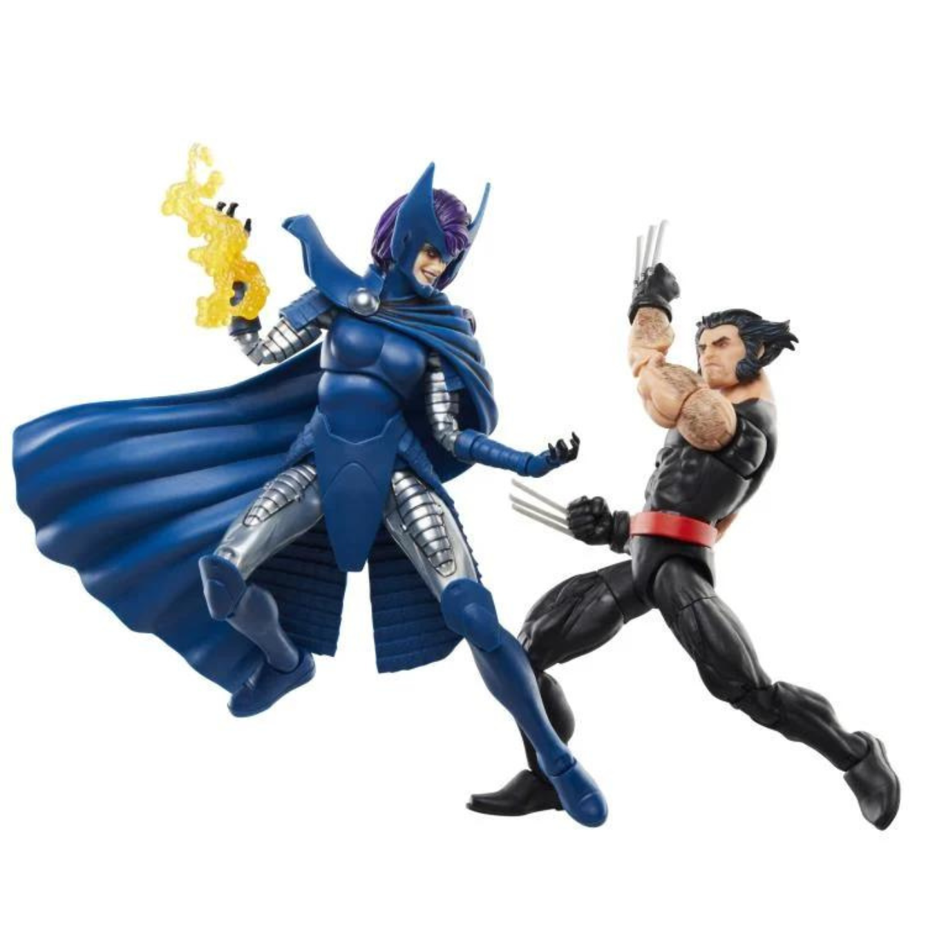 Wolverine 50th Anniversary Marvel Legends Wolverine and Psylocke Two-Pack