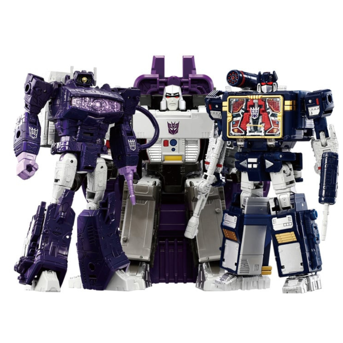 Transformers Dramatic Capture Series Nemesis Bridge Three-Pack