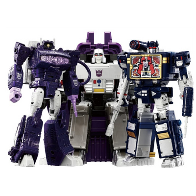 Transformers Dramatic Capture Series Nemesis Bridge Three-Pack