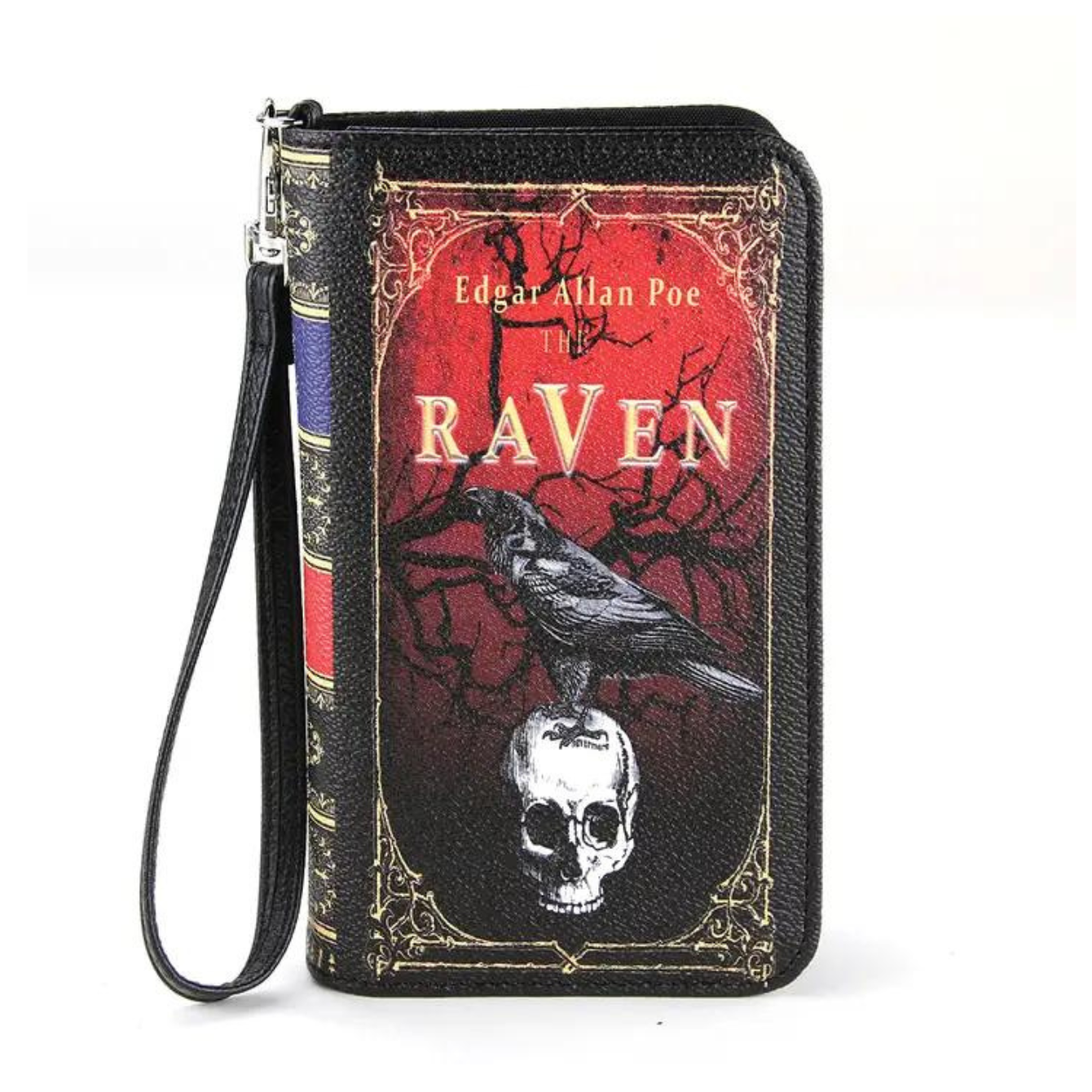 The Raven Wallet/Wristlet in Vinyl