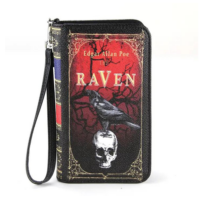 The Raven Wallet/Wristlet in Vinyl