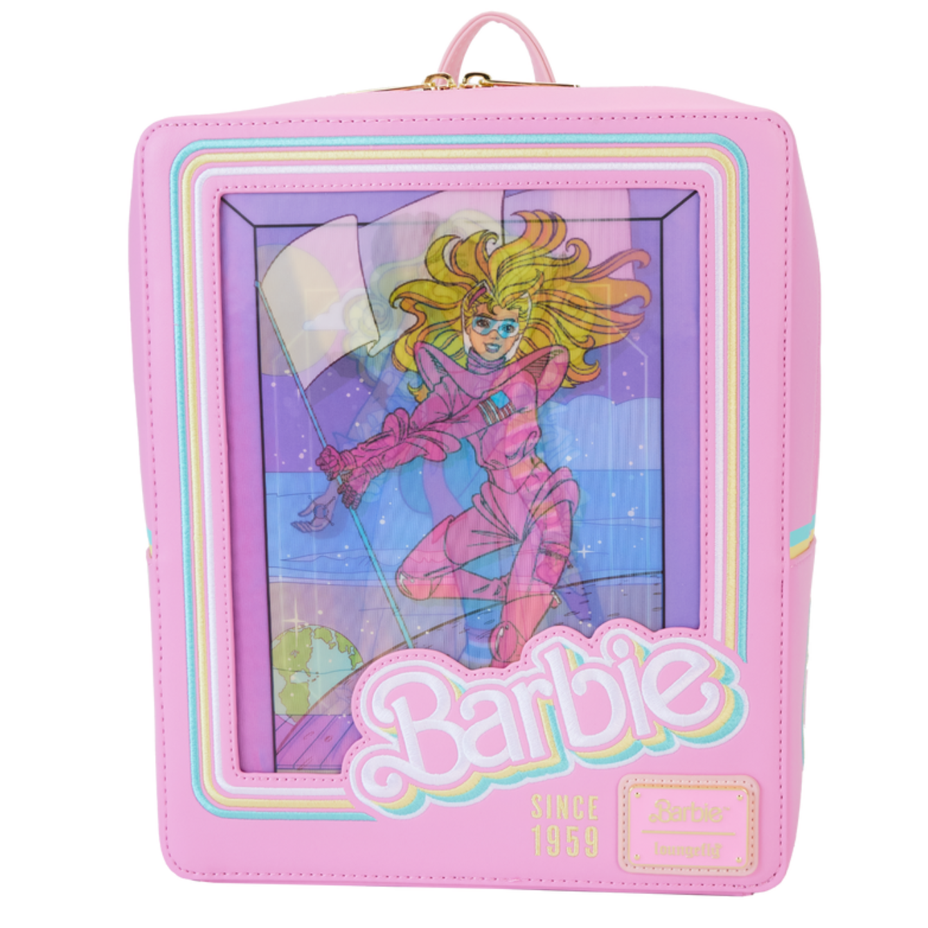 Barbie 65th Anniversary Doll Box Triple Lenticular Mini Backpack
