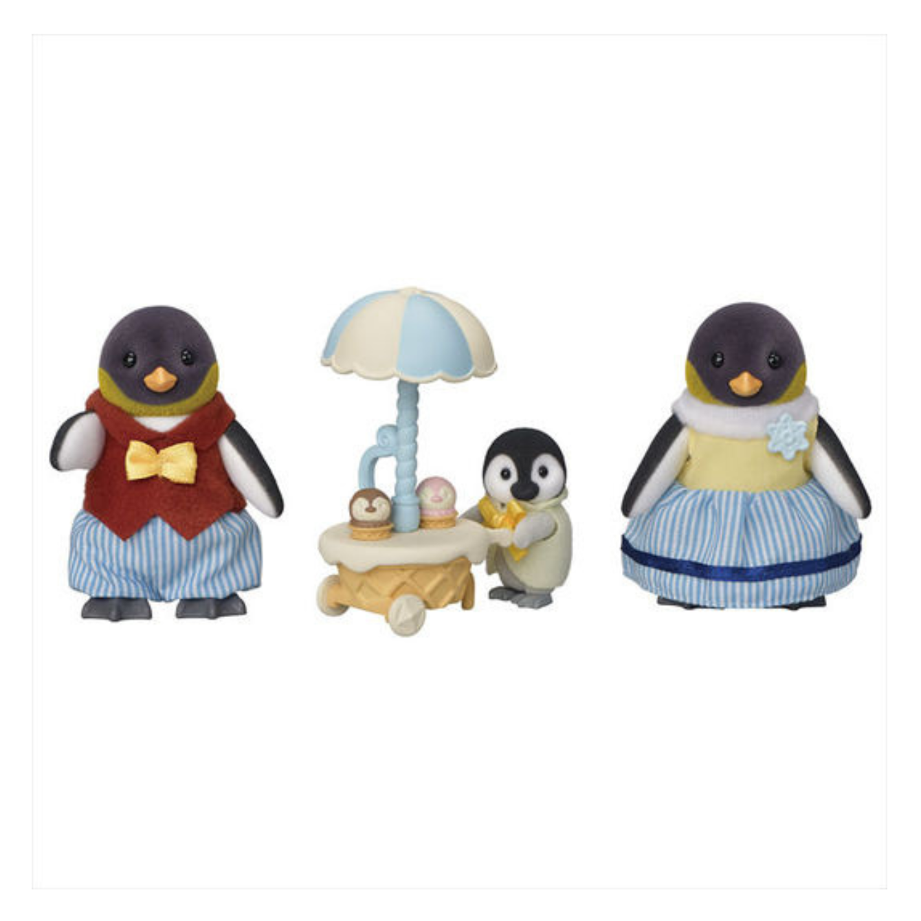 Calico Critters Penguin Family Set of 3