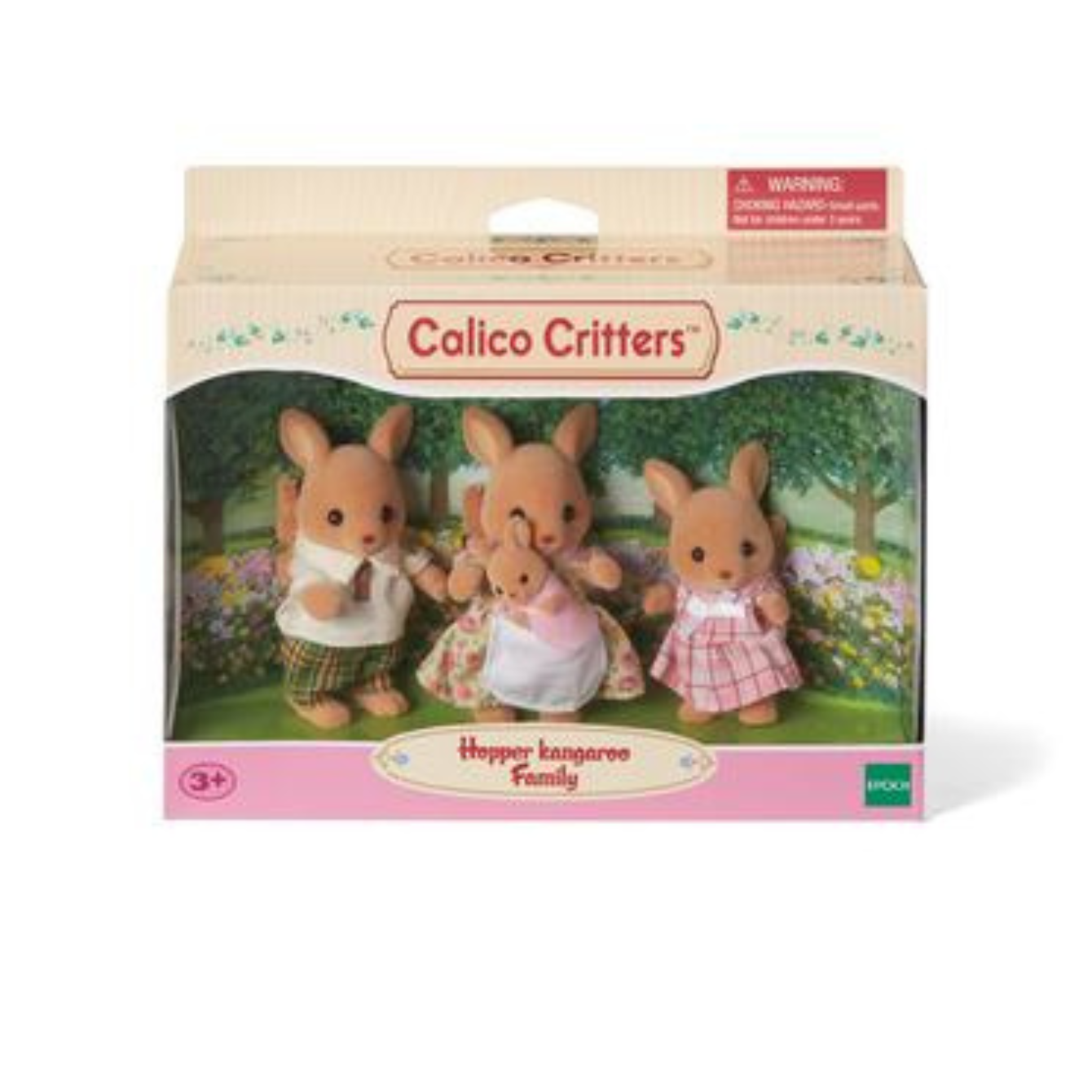 Calico Critters Hopper Kangaroo Family Set of 4 Replay Toys LLC