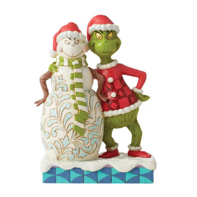 Grinch with Grinchy Snowman