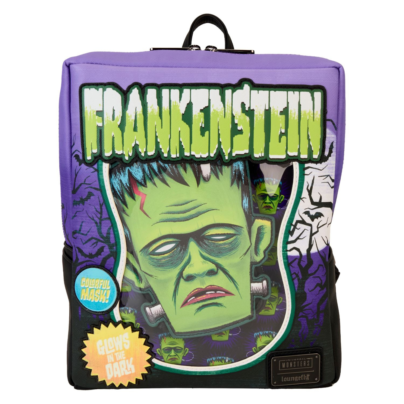 Brand New! Loungefly Universal Monsters Icons store Mini Backpack