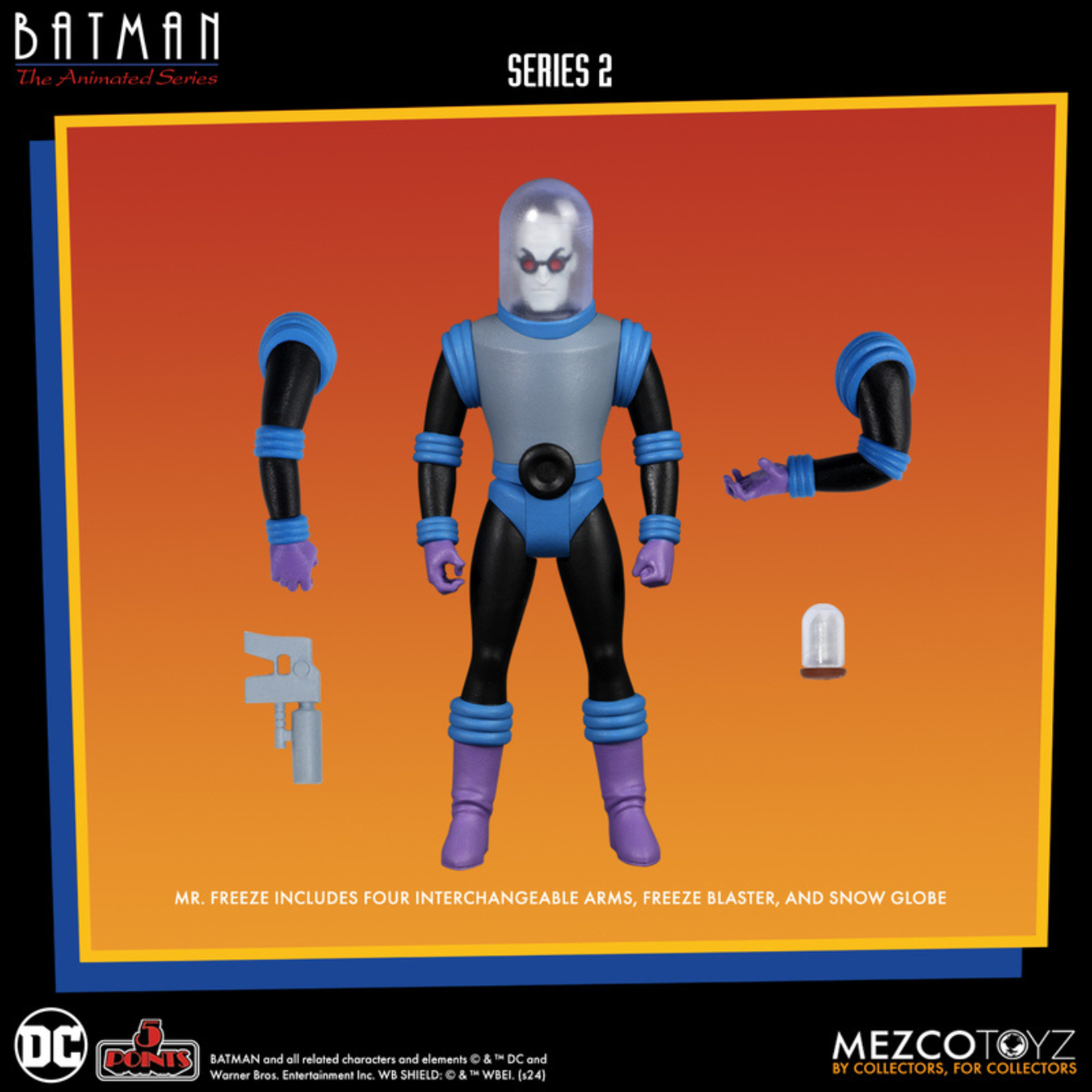 Batman: The Animated Series - Series 2 Mr. Freeze – Replay Toys LLC Batman: The Animated Series - Series 2 Mr. Freeze – Replay Toys LLC