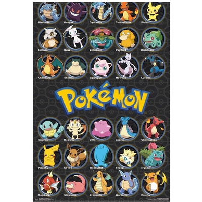Pokemon - All Time Favorites Poster