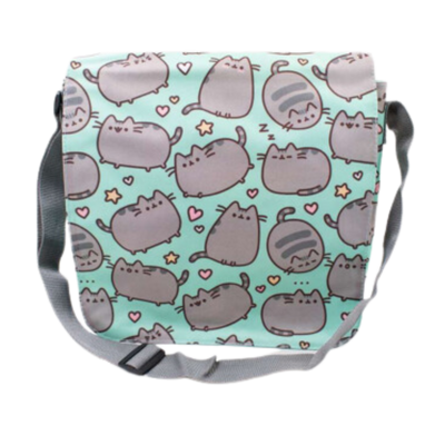 Pusheen Teal Messenger bag