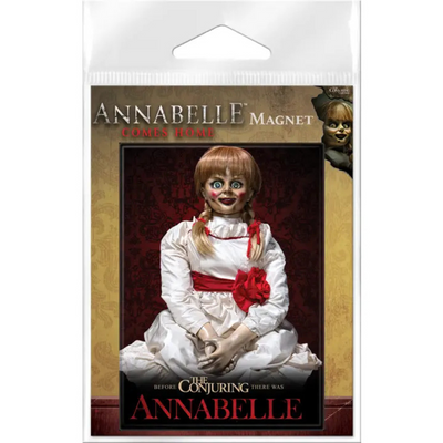 Annabelle on Red Alt Poster Carded Magnet