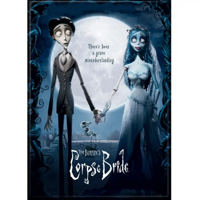 Horror Movies Corpse Bride Marriage Quote Magnet