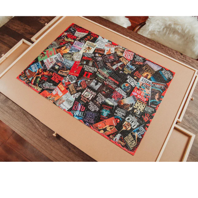 King of Horror Collage Stephen King Inspired 1000 Piece Jigsaw Puzzle