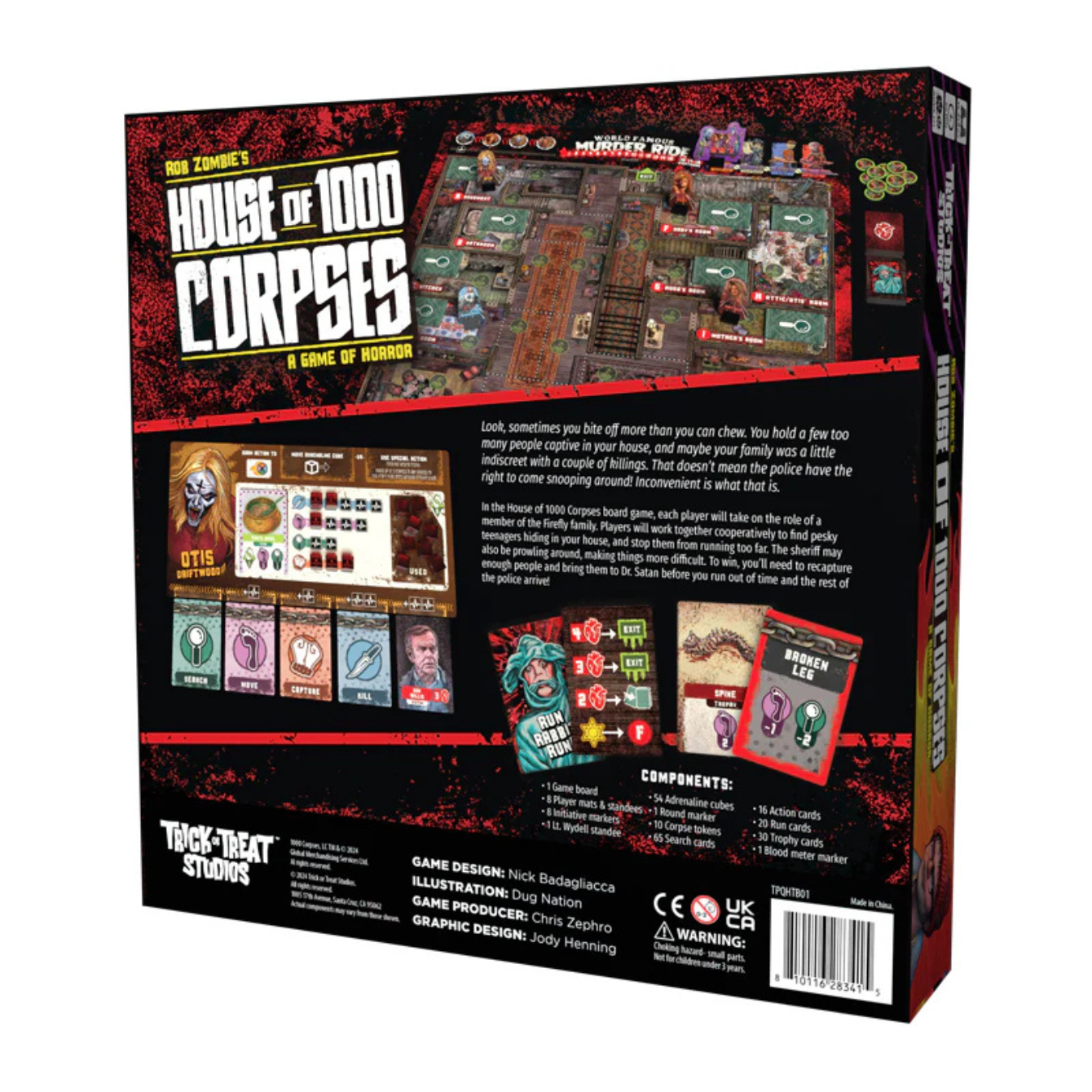 Rob Zombie's House of 1000 Corpses: A Game of Horror