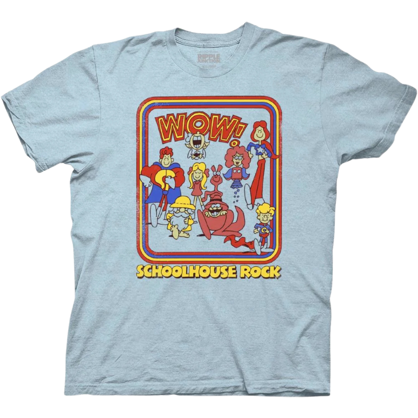 Schoolhouse Rock! WOW Group Image T-Shirt