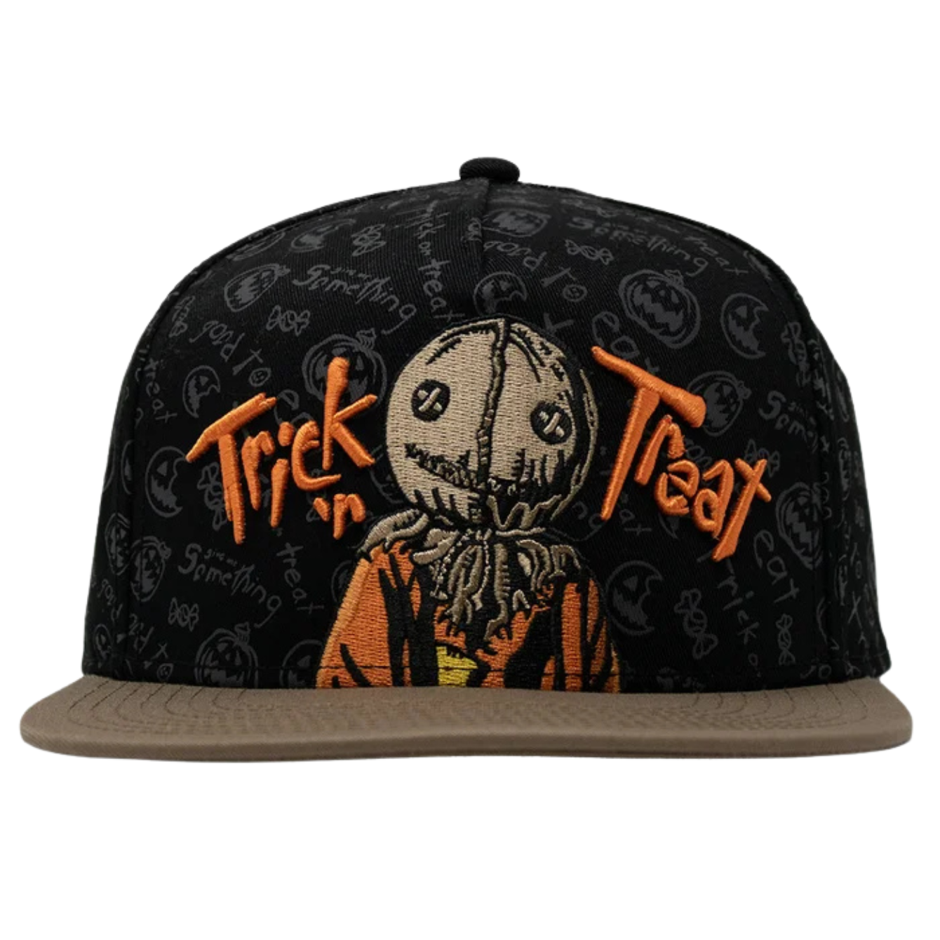 Trick 'r Treat Sam with Pumpkins Flatbill Hat
