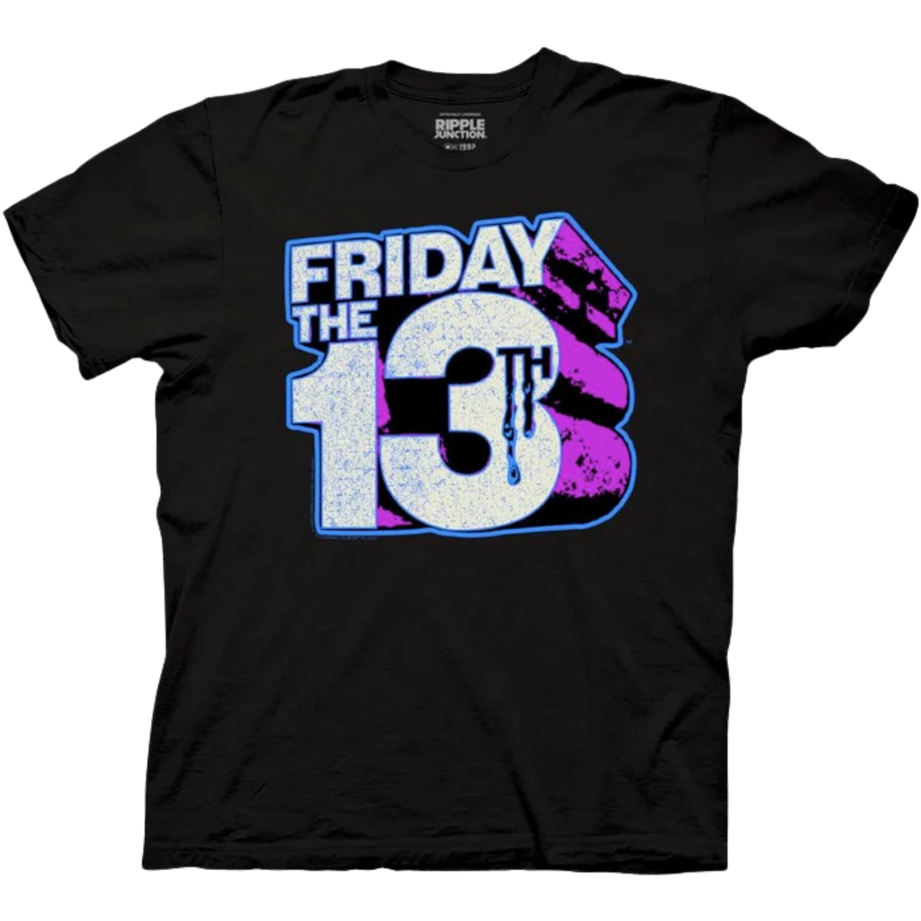 Friday the 13th 3D Type Logo T-Shirt