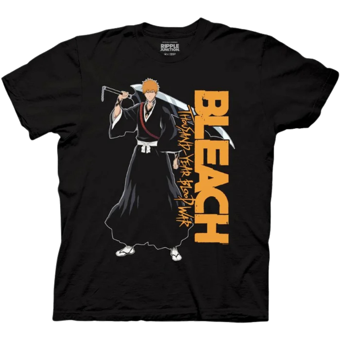 BLEACH: Thousand-Year Blood War Ichigo Stacked Logo T-Shirt