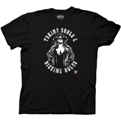 WWE Undertaker Taking Souls And Digging Holes T-Shirt