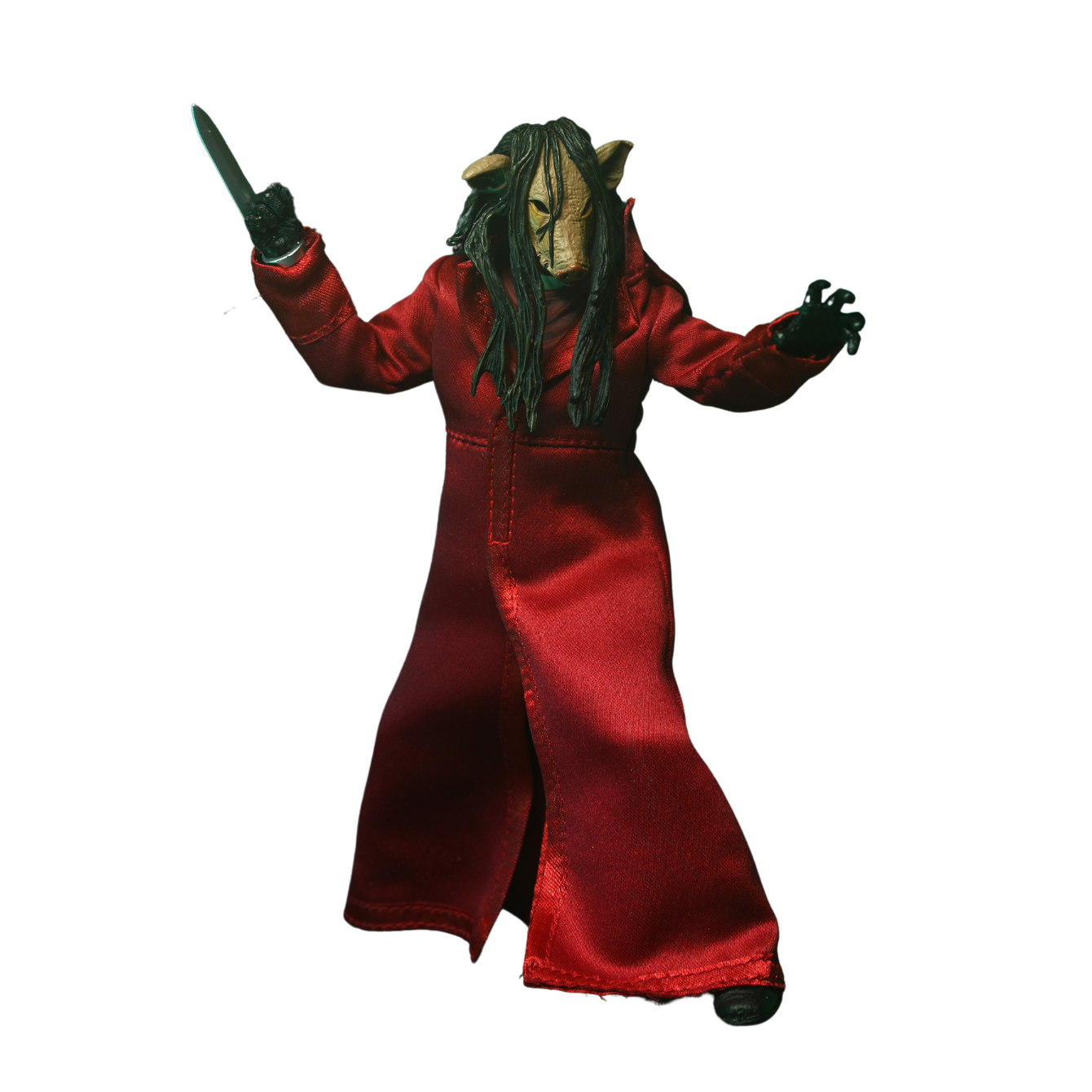 SAW (FRANCHISE) - 7” SCALE ACTION FIGURE - ULTIMATE JIGSAW KILLER (RED ROBE)
