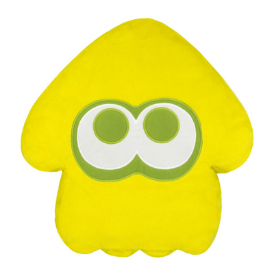 Squid Yellow 14" Cushion - SPLATOON