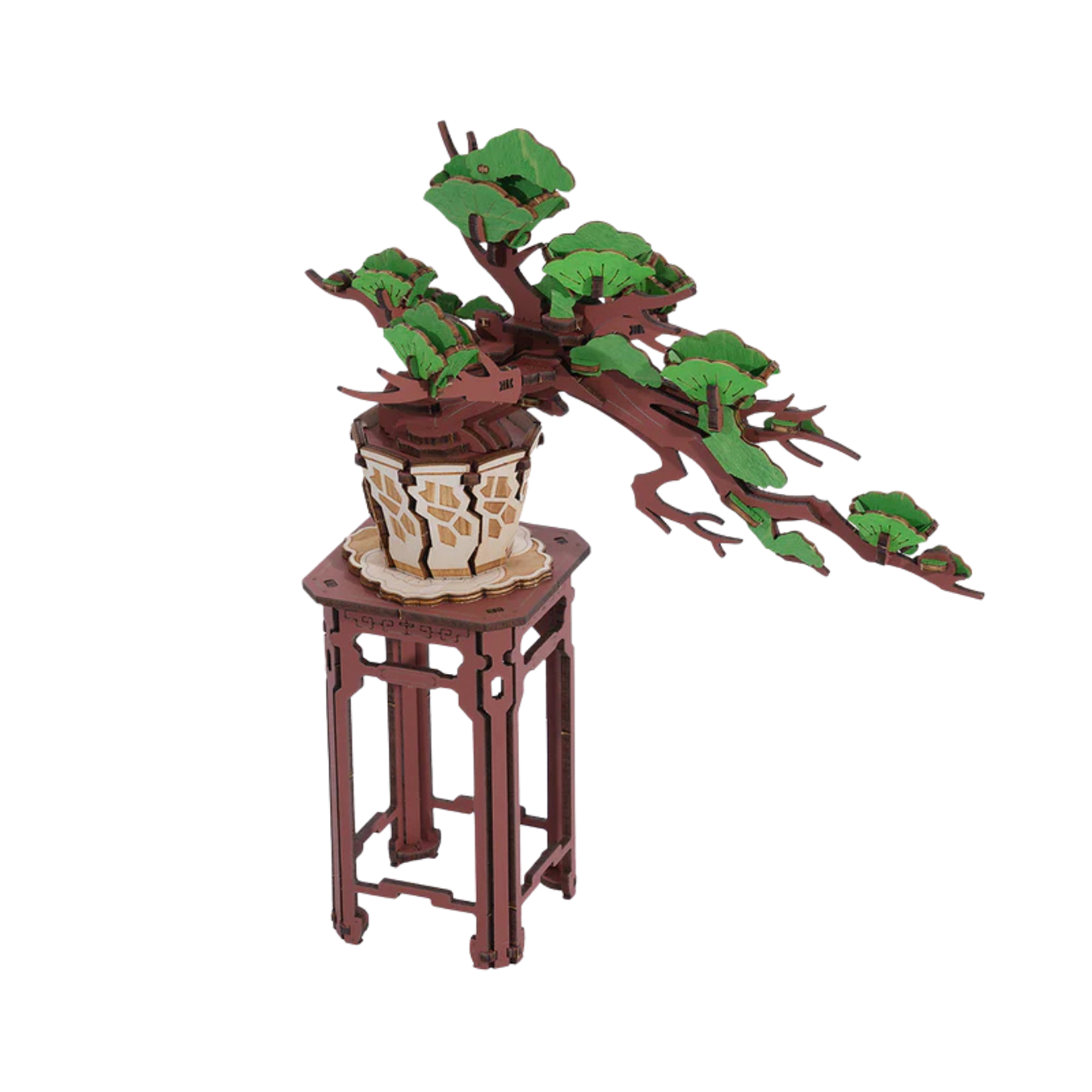 Rolife Evergreen Pine Bonsai DIY Wooden 3D Puzzle