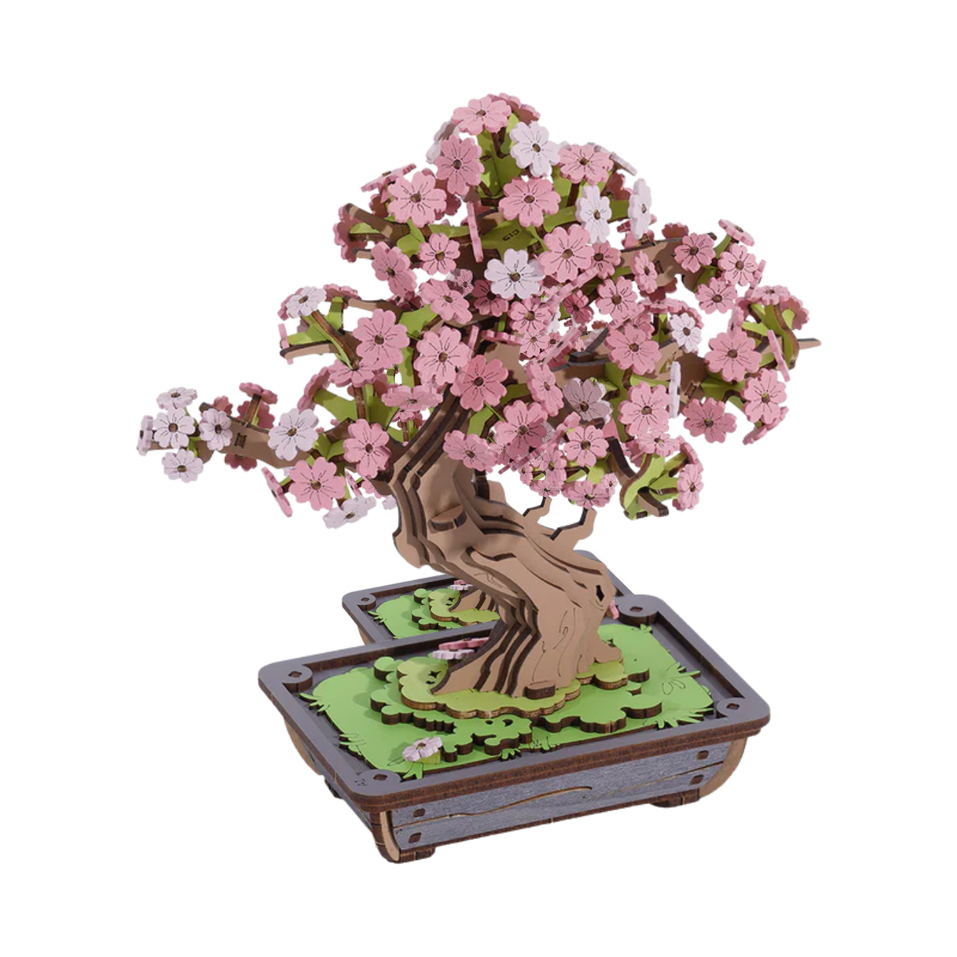 Rolife Sakura Bonsai DIY Wooden 3D Puzzle