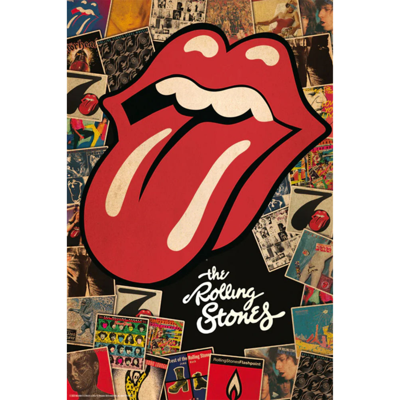 Rolling Stones - Collage - Regular Poster