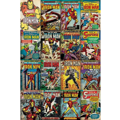 Iron Man - Comic Covers - Regular Poster
