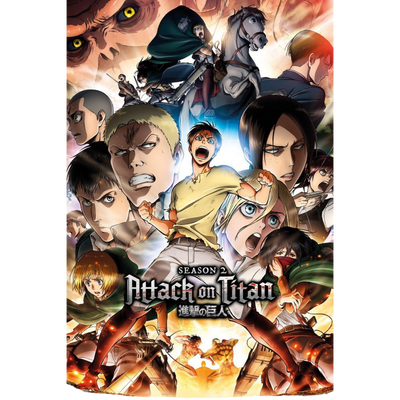 Attack On Titan Season 2 Collage - Regular Poster