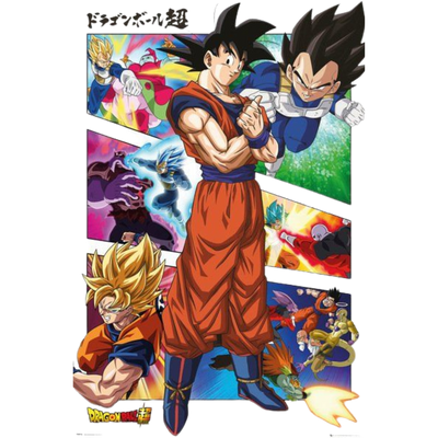 Dragon Ball Super - Panels - Regular Poster