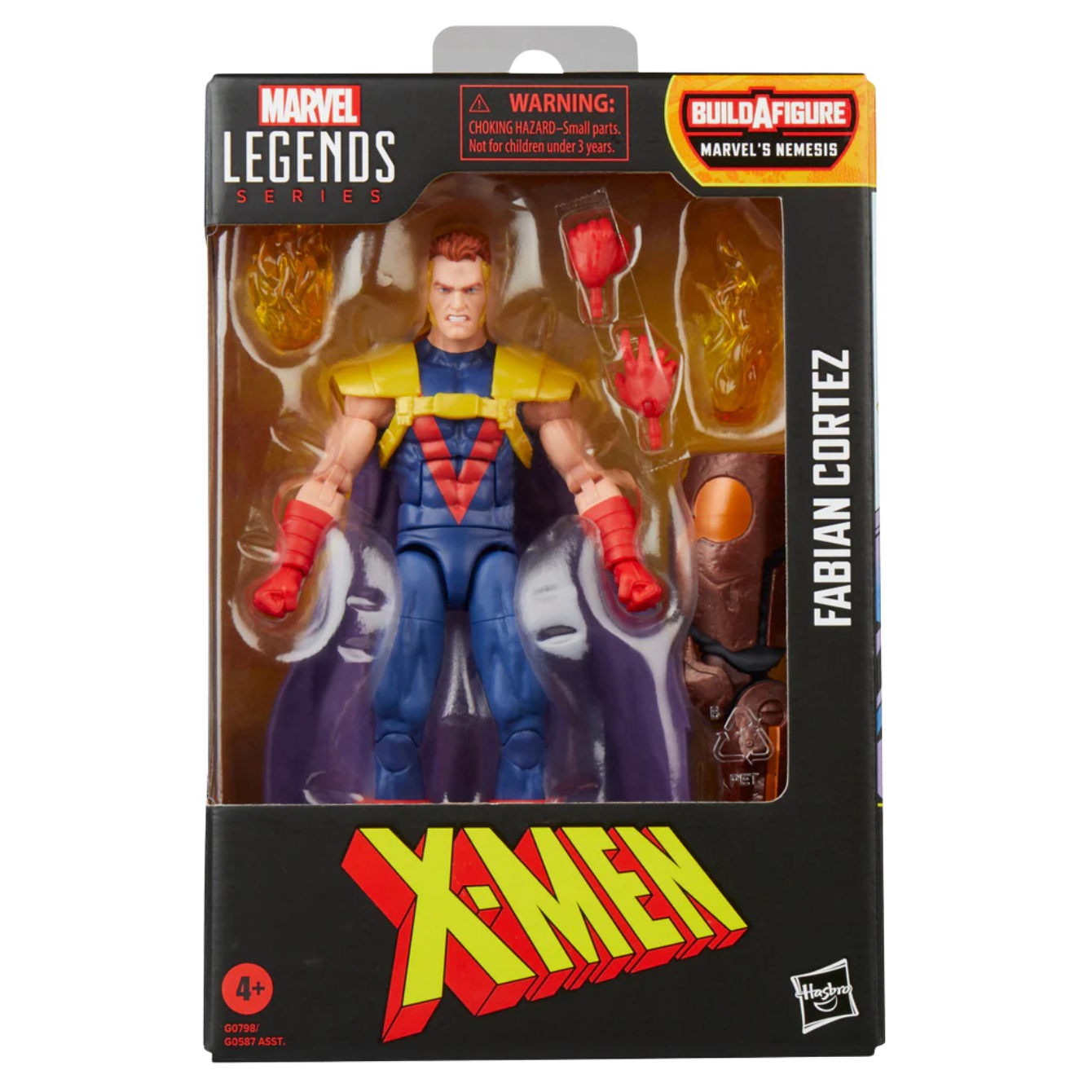 Marvel Legends - Fabian Cortez - X-Men Comics - Nemesis Build-a-Figure