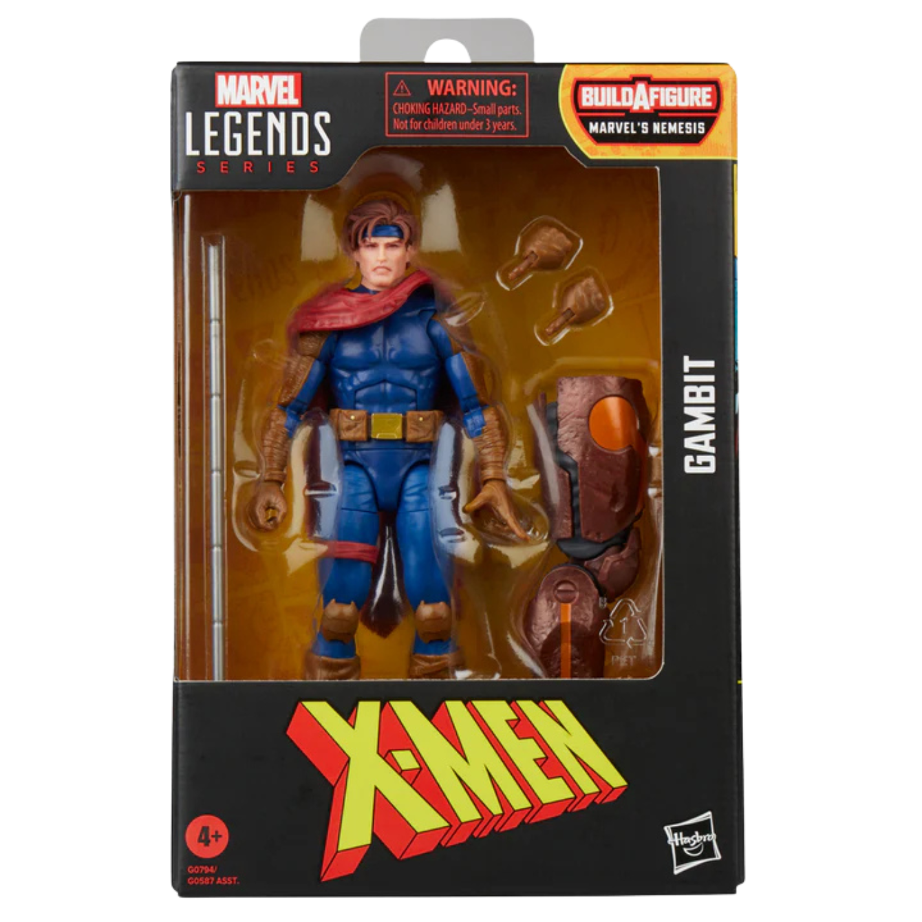 Marvel Legends - Gambit - X-Men Comics - Nemesis Build-a-Figure