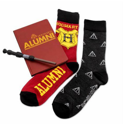 Harry Potter Stationery and Socks Bundle
