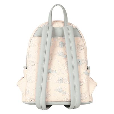 Loungefly Stitch & Angel Cherry Blossom All-Over Print Mini Backpack