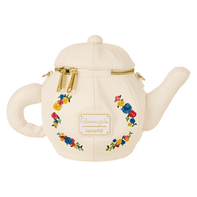 Loungefly Gilmore Girls Dragonfly Inn Figural Teapot Crossbody Bag