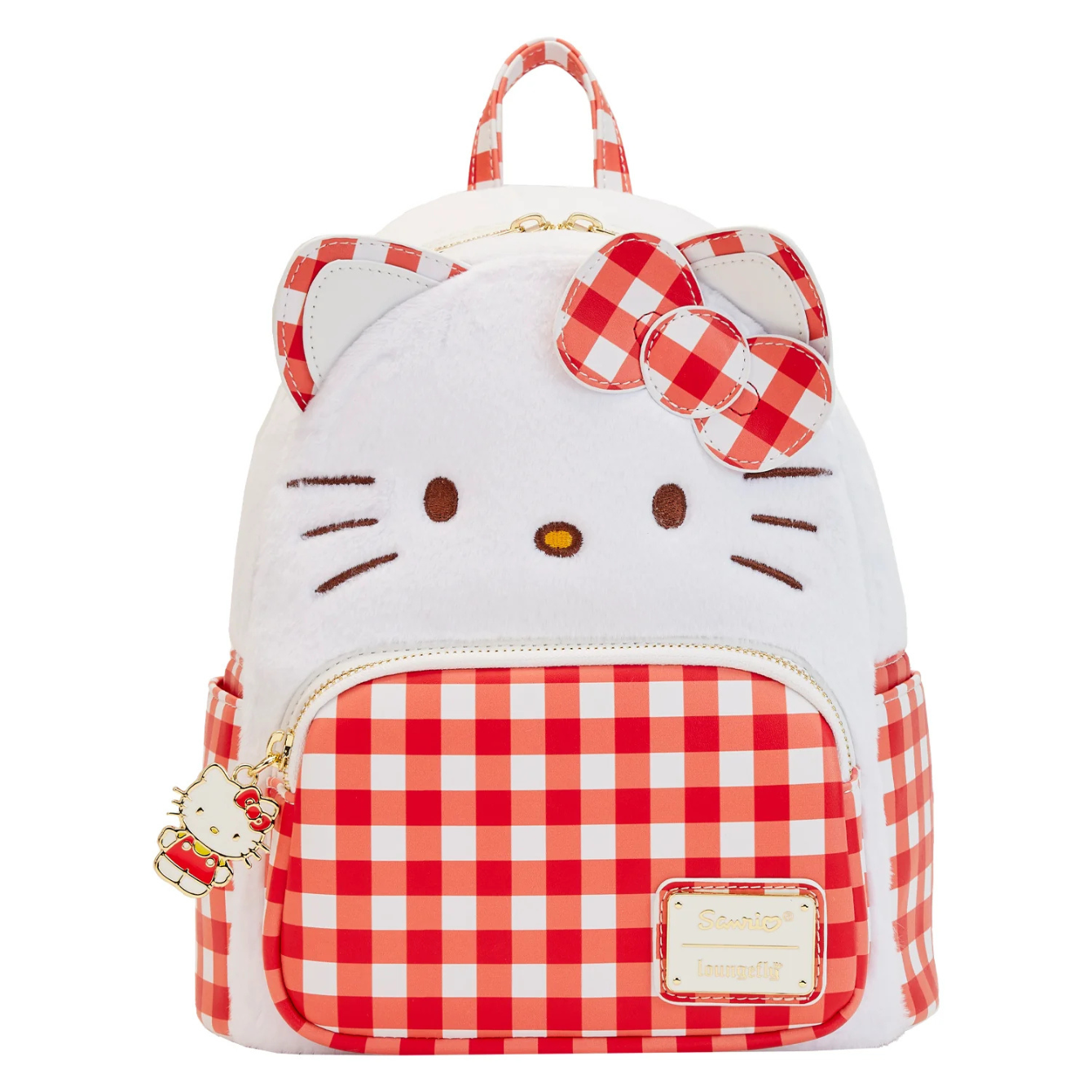 hello kitty mini backpack toy Hello Kitty Gingham Cosplay Mini-Backpack Loungefly