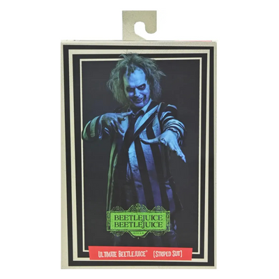 NECA - Beetlejuice Beetlejuice 7" Scale Action Figure - Ultimate "Striped Suit"
