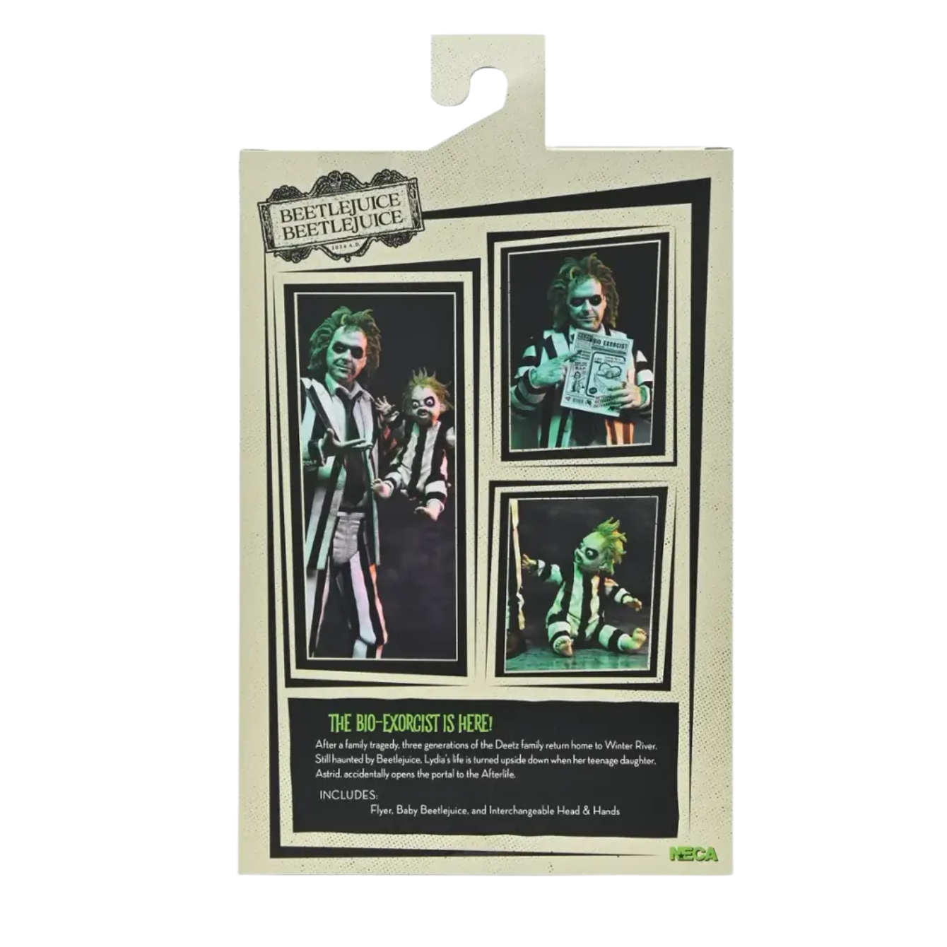 NECA - Beetlejuice Beetlejuice 7" Scale Action Figure - Ultimate "Striped Suit"