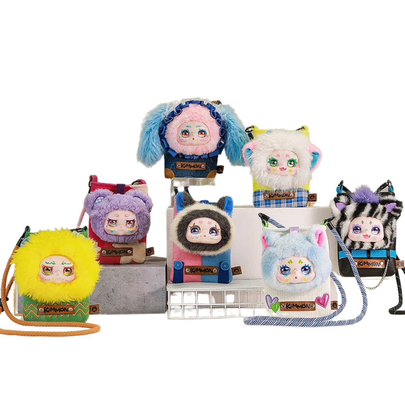 Kimmon Cross Body Bag Series Plush Blind Box