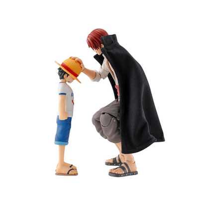 TAMASHII NATIONS - One Piece - Shanks & Monkey D. Luffy -Childhood-, Bandai Spirits S.H.Figuarts Action Figure