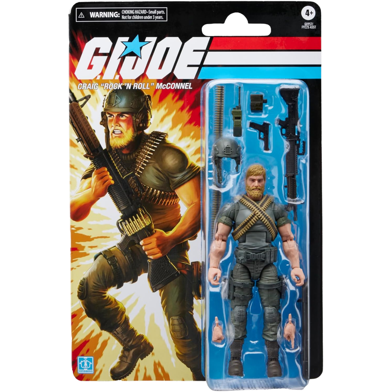 G.I. Joe Classified Series Retro Cardback Craig “Rock ’N Roll” McConnel