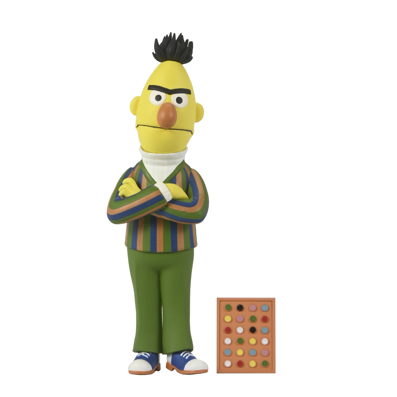 SESAME STREET - 6 IN SCALE ACTION FIGURE - TOONY CLASSICS BERT
